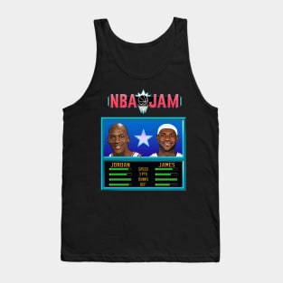 NBA JAM- Jordan Vs James Tank Top